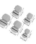 Heavy Duty Nylon Cable Gland Connectors 25 Piece Pack Hella Waterproof Adjustable Wire Strain Relief Grip Fits 3 Through 15 Mm Cable in assorted sizes.