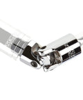Universal joint in Three Eighths Inch Drive Six Point Socket And Ratchet Set, Thirty Four Piece With Deep And Shallow Sockets