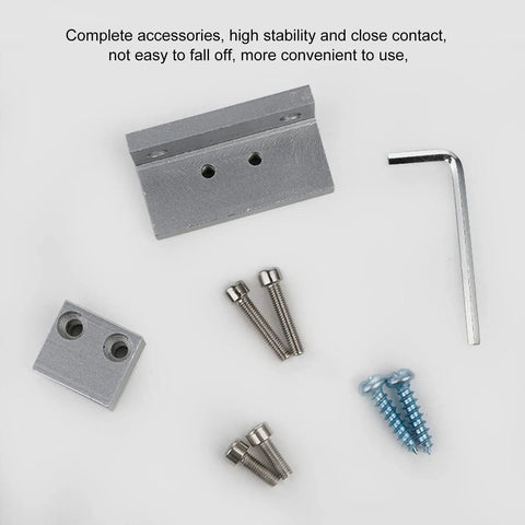 Sick Wall Mount Coffee Bean Dispenser Heavy Hitter Acrylic Canister accessories including screws and brackets for installation.