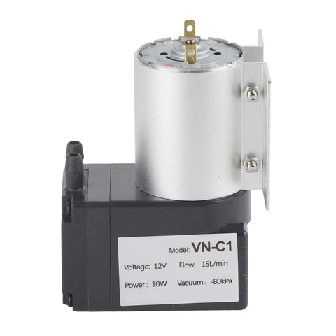 AKLOSIPY High Vacuum Suction Pump For Gas Maintenance Free With Stand - Powerful Micro Dc Motor Delivers -80Kpa Perfect For Analysis Sampling And Instrumentation Tasks Effortlessly