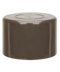 Close-up of brown 12oz aerosol spray cap for interior panels and trim color coat
