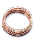 Square Bare Copper Wire 99.9 Percent Pure Dead Soft 20 Gauge Bright Finish 25 Feet Long CDA 110 Ready For Jewelry Making