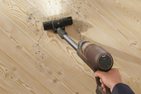 Ultimate700 Vacuum Filter Kit With 2 Layer Foam Filter And High Efficiency Allergen Filter Replacement Pack in use on wood floor
