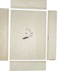 Hassle Free Replacement Kitchen Drawer Box Fourteen By Nineteen Inches Built Tough Plywood Pull Out parts with screws and tool.