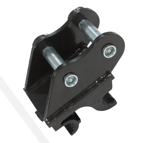 Side view of Heavy Duty Mini Excavator Quick Hitch Connector For Small Diggers Fits Most Up To 3 Ton Machines Easy Quick Coupler Attachment