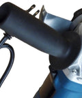 Premium Electric Angle Grinder Replacement Parts With Comfortable Grip For Cutting Polishing And Grinding Jobs A Total Badass For Garage Chores And Metal Finishing Projects close-up of ergonomic handle and power cord.