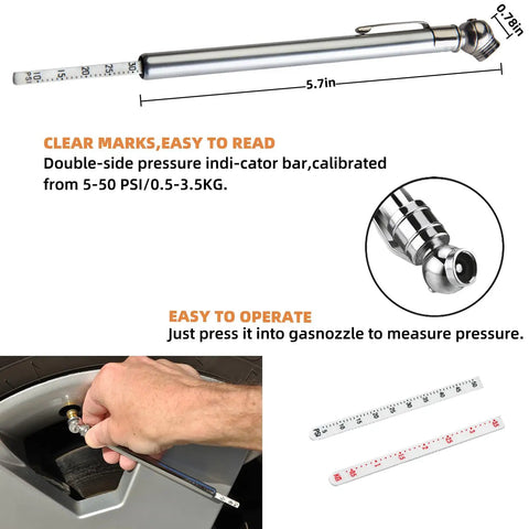Roadside Emergency Kit For Cars And Trucks With Jumper Cables Tow Rope Safety Hammer Reflective Triangle Tire Pressure Gauge