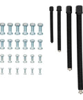 Heavy Duty Gear Puller Set With 2 3 Jaw Bearing Puller Kit Featuring Reversible Jaws For 3 4 6 8 Inch Hub Separator Using Hardcore Alloy Steel Build That Will Not Bend Under Pressure It Is A Badass Choice For Gearhead Crew Upgrade Garage Tools., assorted alloy steel bolts and puller screws