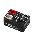 MB100 Nano Brushed ESC 15A For SCX24 SCX30 RC Crawlers, 1/24 1/30 1/32 Scale, IP67 Waterproof, Linear Throttle With Drag Brake Adjustable Via AUX, No App Support, Not For 370 Motors, black compact controller