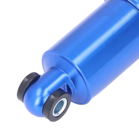 Close-up of 125mm Motorcycle Shock Absorber Coating Kit for Electric Bikes Wear Resistant Aluminum Alloy Upgrade with Slick Blue Finish