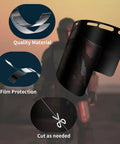 3 Pack Face Shield Replacement Lens 15.5 By 8 Inches Welding Shield Compatible With Hobart 770580, material and features shown