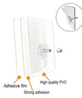 Easy Peasy 10 Pack 8 Inch Furniture Anchors Kit For Baby Proofing And TV Safety Straps showcasing adhesive film and PVC design.
