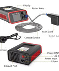 Pro Grade High Power 1500W Auto Body Paintless Dent Repair Heater with cords and controls shown