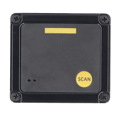Embedded Fixed Mount Barcode Scanner With USB Auto Sensing Engine and Aluminum Alloy Build front view
