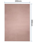 Single Sided Copper Clad Laminate PCB Board 12 By 8 Inches 1.5mm Thick For DIY Etching Prototyping And Electronics Projects FR4 Fiber Glass