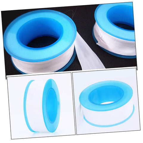 Plumber Grade PTFE Thread Tape 10 Rolls For Pipe Threads Water Tight Sealant High Temperature Resistant Flexible Durable Leak Prevention