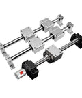 All In One Ball Screw Kit With 12mm And 16mm Linear Shafts SCS12UU SCS16UU Bearings SK12 SK16 Linear Blocks SFU1605 Ball Screw BKBF12 850mm Length For Smooth Quiet Precise Motion Performance Ready, CNC motion parts