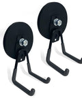 Heavy Duty Magnetic Hooks 45 Lb Capacity 2 Pack For Garage Wall Hangers