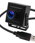 Mini Aluminum USB Security Camera With 170 Degree Wide Fisheye Lens 5MP HD, aluminum case, USB 2.0 cable