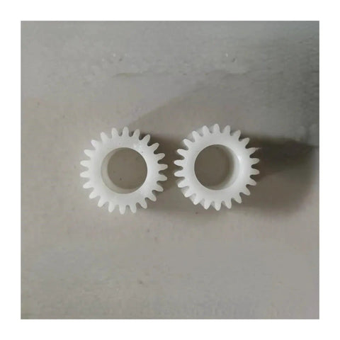 High Pressure Car Wash Parts Kit For K2 And K3 Series Pressure Washers Includes Gear Plate Bearing Ram Angle Plunger And Oil Seal close-up of two white plastic gears