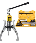 10 Ton Hydraulic Gear Puller Kit With 2 Or 3 Jaws and Bearing Hub Separator, heavy-duty steel structure with case