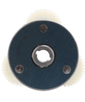 Top view of Planetary Gear Motor Gear Clutch Kit 3 Piece with Nylon 36T Gears and 88mm Clutch for 500 to 750W Electric Motors.