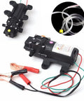 12V Vacuum Pump Siphon And Fluid Transfer Pump For Cars Boats Motorbikes Diesel Electric With Hose Black Workhorse For Fast Fluid Transfer 5L Per Minute 0.8MPa Max 60W Portable, black pump with hose and clips