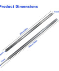 Rock Solid Heavy Duty Drawer Slides Full Extension Rails With Rust Proof Ball Bearings And Locking Swing Handle For Secure Or Full Extension Use Supports Up To 300 Pounds, 80in