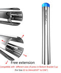 Heavy Duty Press Fit Bottom Bracket Cup Removal Tool For 22 To 24mm Bearings Internal BB Bearing Extractor, metal extension design