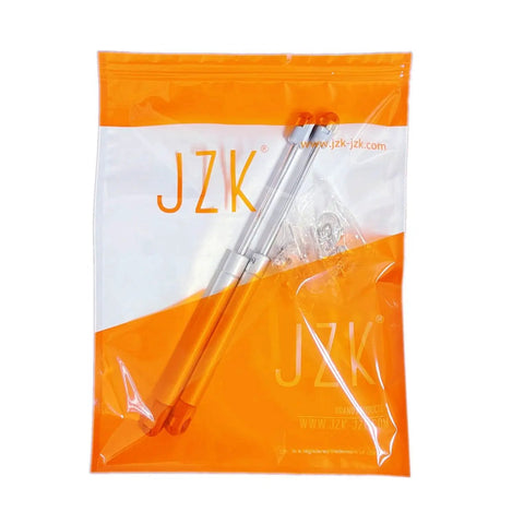 Heavy Duty Gas Hydraulic Struts Pair Delivering Smooth Soft Close Assist For Sturdy Flip Doors And Large Toy Box Lids in packaging.