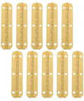 10Pcs Miniature Piano Hinges Heavy Duty For Jewelry Boxes And Wood Crafts Small Folding Door Hinges For Pianos Durable Hinges For DIYers