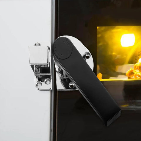 Heavy Duty Zinc Alloy Cooler Door Handle Latch With Sleek Minimalist Black Finish Built To Last Tough As Nails Durable Freezer Door Lock