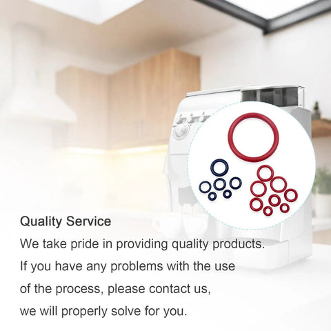 15 Piece O Ring Seal Kit For Maintenance Steam Valve Outlet Valve Boiler Brew Unit Universal Espresso Machine O Ring Repair Set
