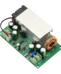 Beefy 600W Buck Converter Power Supply With Cooling Fan, Adjustable Input 12-75V To Output 2.5-50V, 25A Continuous, Pro-Grade DC-DC