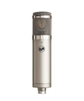 47 Style Large Diaphragm Cardioid Condenser Mic With Vintage Warm Analog Tone, nickel finish, XLR connection