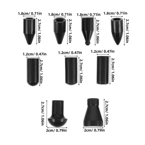 Heavy Duty Auto Dent Puller Kit Includes Nine Nylon Threaded Rod Tips For Quick Hail Fixing And Easy Door Ding Repairs That Smoothly Flattens Bumps While Keeping Your Ride Looking Sweet Without Shop Fees