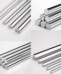 Long 16 Inch 0.375 Inch Diameter 304 Stainless Steel Solid Round Rod For DIY Craft And Metalworking Pack Of 2 Rust Resistant Weldable Smooth Finish Durable Shaft Rods For Projects