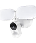 Outdoor Floodlight Security Camera With 2600 Lumen LEDs 1080P HD WiFi Waterproof Motion Detection Alerts Clear Night Vision Two Way Audio Built In Siren USA Cloud Service