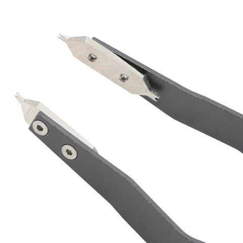 V Shaped Watch Spring Bar Tweezers For Precision Repairs, Aluminum Alloy Remover Tool, Easy Grip Accessory For Watchmakers And DIY Repair