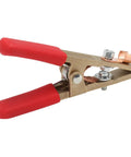 Heavy Duty 300A Welding Ground Clamp With Solid Brass Construction And Wide 45mm Jaw Opening For Secure Slip Free Grip On Thick Metal