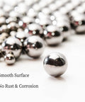 Heavy Duty 3 Inch Chrome Steel Bearing Ball, Solid Hardened Chrome 52100, Precision Ground With Mirror Finish, High Hardness And Load Capacity For Machinery, DIY Projects And Industrial Applications smooth surface