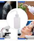 Premium LDPE Squeeze Bottle 500ml 16oz Pack Of 2 Safe Tattoo Wash Bottle With Scale Labels Green Soap Supply On The Go Portable Watering Tool For Medical And Tattoo Use Pro Grade Durable Leak Resistant, clear squeeze bottle for tattoo cleaning and watering plants