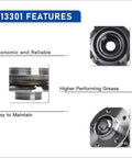 Front And Rear Wheel Hub Bearing Assembly For Audi A4 A5 A6 RS5 RS7 Quattro Allroad Q5 SQ5 S4 S5 S6 S7 S8 513301 Compatible
