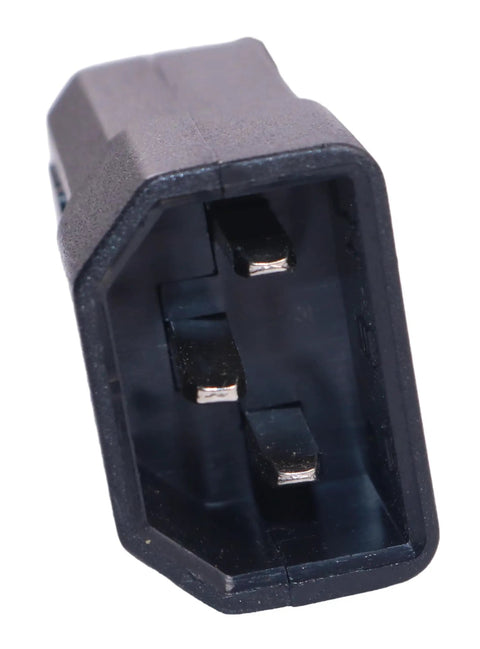 Heavy Duty Electric Pallet Jack Charger Cable For Big Joe Forklift EZ30 E30 D40 EZ40 Replacement Part 1115-500006-10 black connector interior view