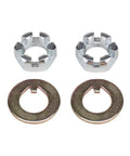 Castle Nut Kit With Washers And Cotter Pins For Ford Front Spindles 1937 1948 Three Quarters Inch By Sixteen Thread Hardware