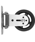 Heavy Duty Gym Pulley System With Wall Mount Single Pulley Block Silent 360 Degree Swivel Wheel for Quiet Training in Home Gym