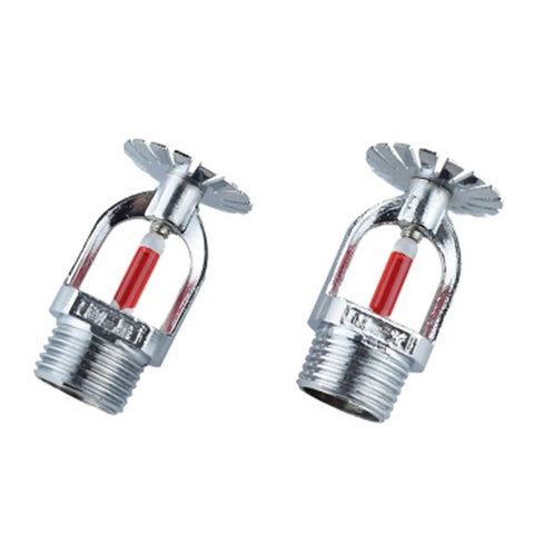 Five Pack Pro Grade Brass Pendent Fire Sprinkler Head 1 2 Inch DN15 heat activated sprinkler heads for emergency safety.