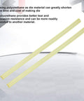 Heavy Duty Polyurethane Round Hollow Rod Yellow 20-40mm Outer Diameter 8mm Bore 500mm Length Built To Last For DIY Projects Prototyping And Light Industrial Use, shown with text overlay