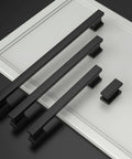 10 Pack 5 Inch Matte Black Cabinet Handles For Kitchen Cabinets And Drawers Cupboard Pulls Hardware 128mm Center To Center Length