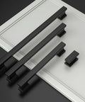 30 Pack 5 Inch Matte Black Kitchen Cabinet Handles And Drawer Pulls, Durable Modern Cabinet Hardware Upgrade For Cupboards And Drawers